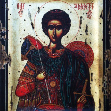 Автентична икона “Св. Димитър"