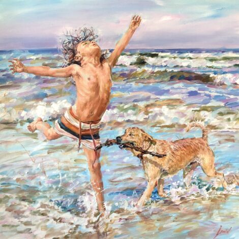 Original painting "Sea Walk"