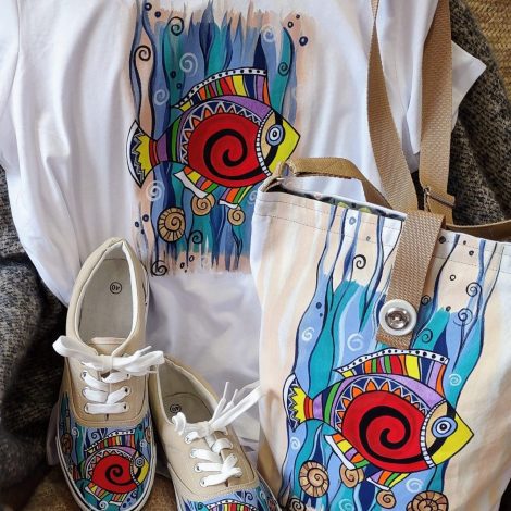 Hand drawn set "Pisces"