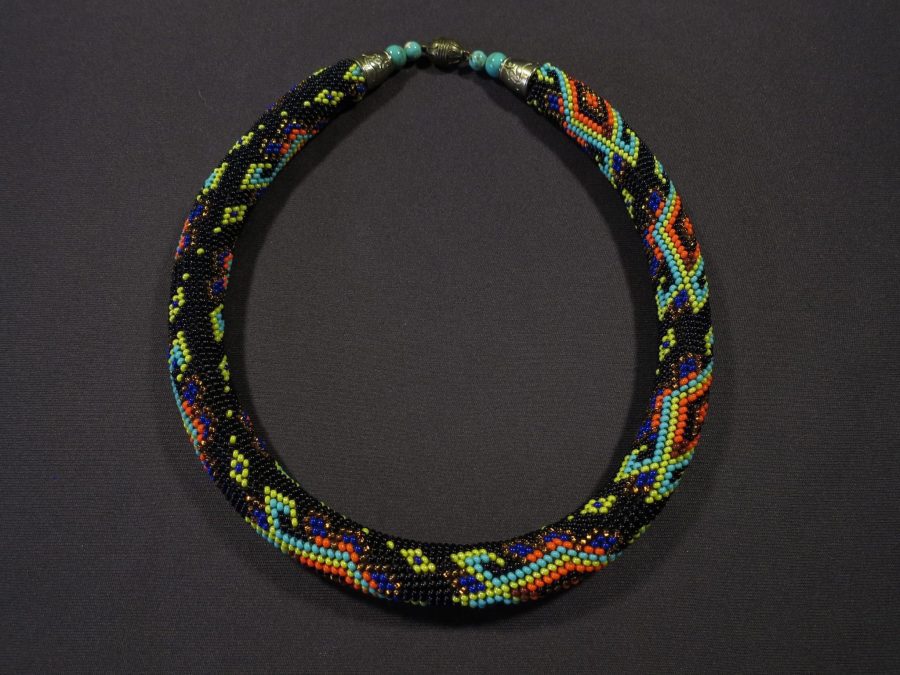 Author's necklace "Night in Istanbul"