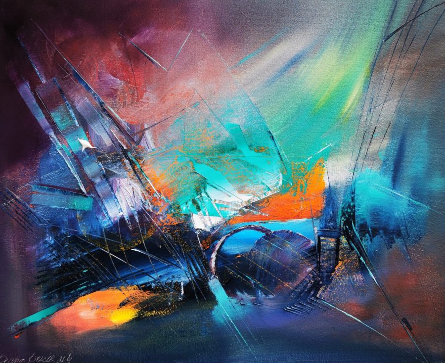 Original painting "Symphony No. 8"