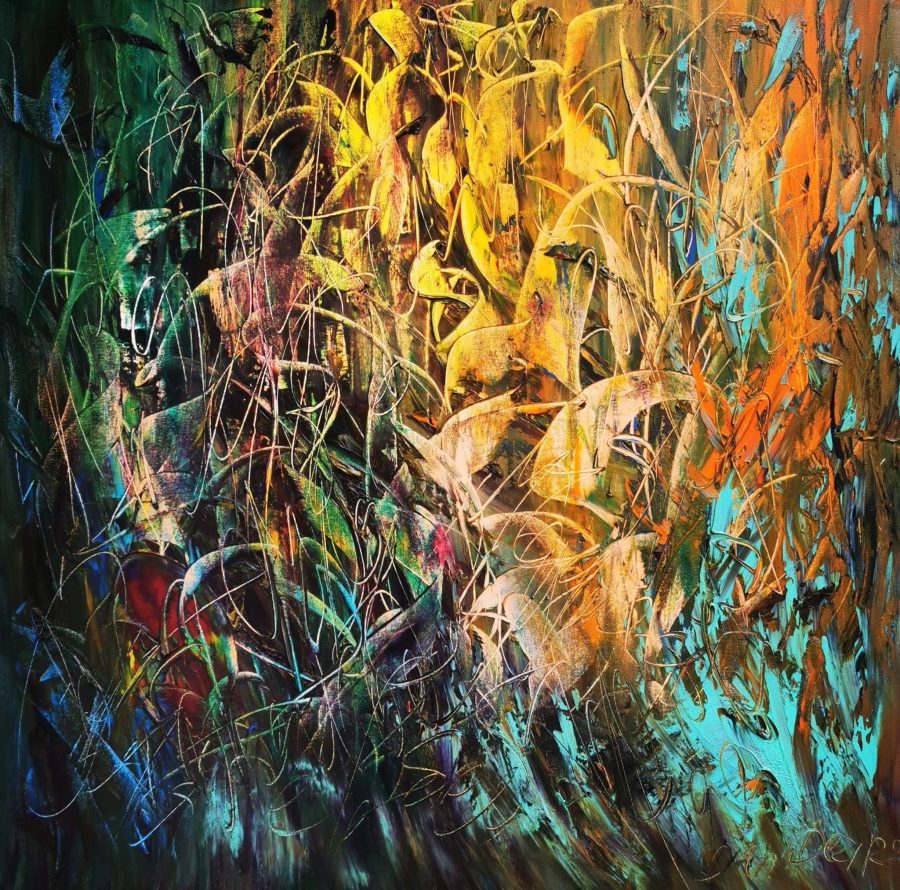 Original painting "A Hundred Ways to Say I Love You"