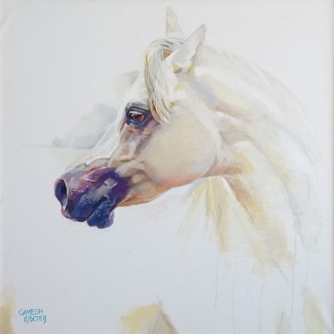 Original painting "Arabian horse"