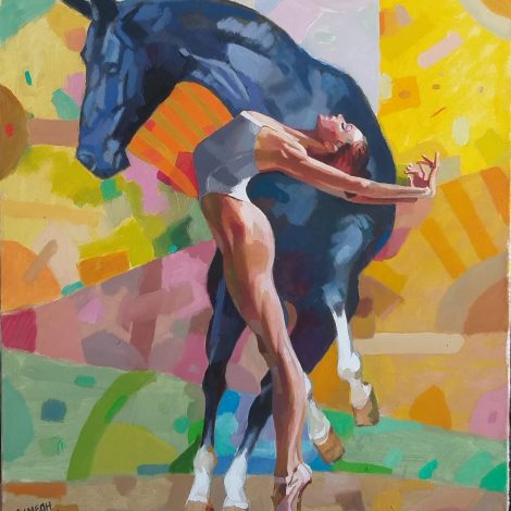 Original painting "Ballet"