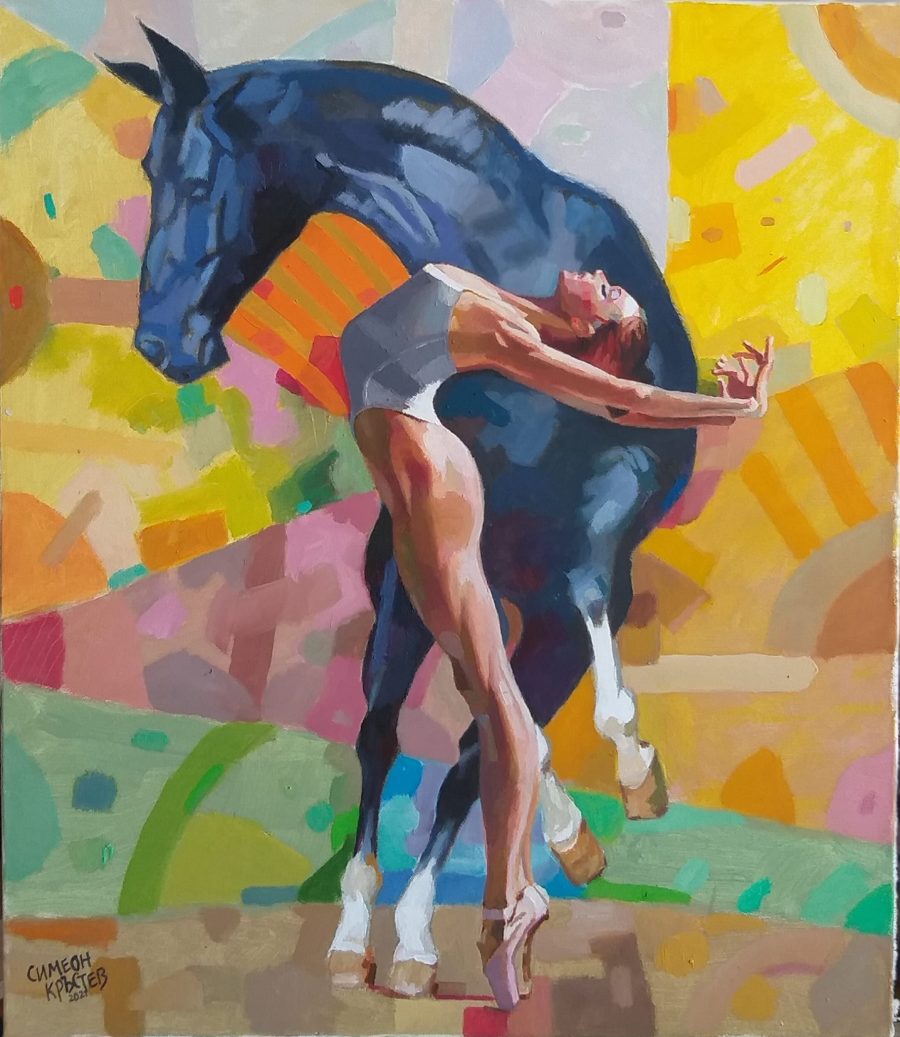 Original painting "Ballet"
