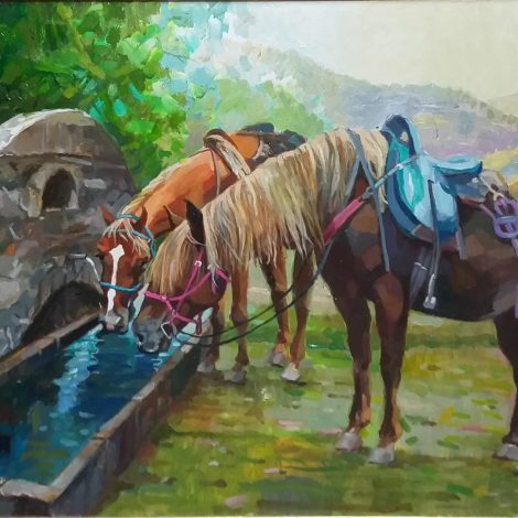 Original painting "Thirst"
