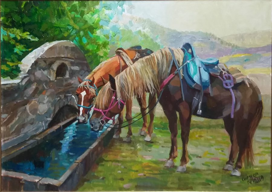 Original painting "Thirst"