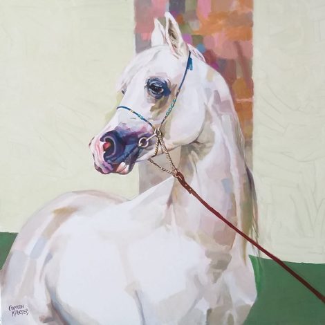 Original painting "The Handsome Man"