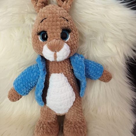 Hand Knitted "Peter" Bunny