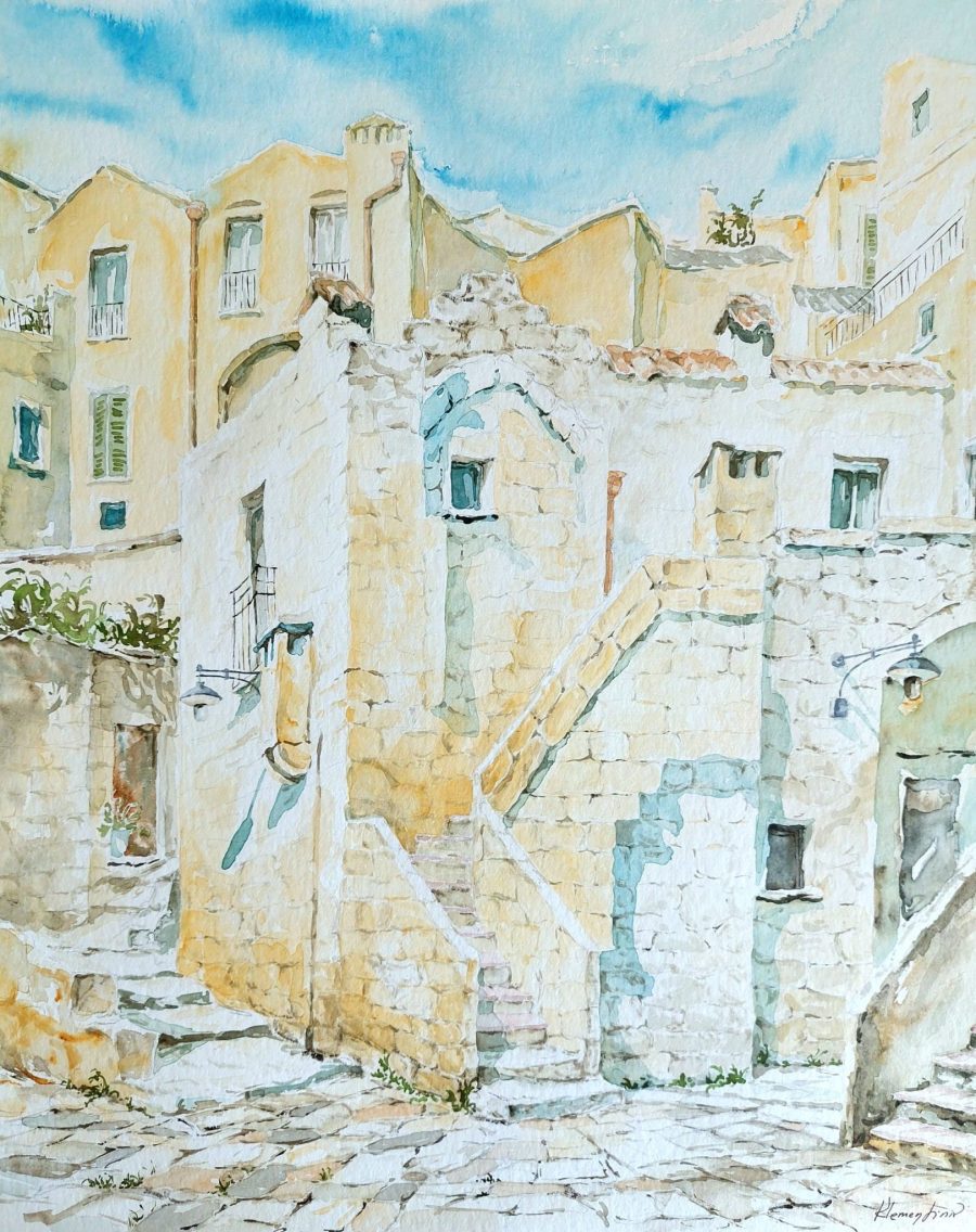 Original painting "Matera I"