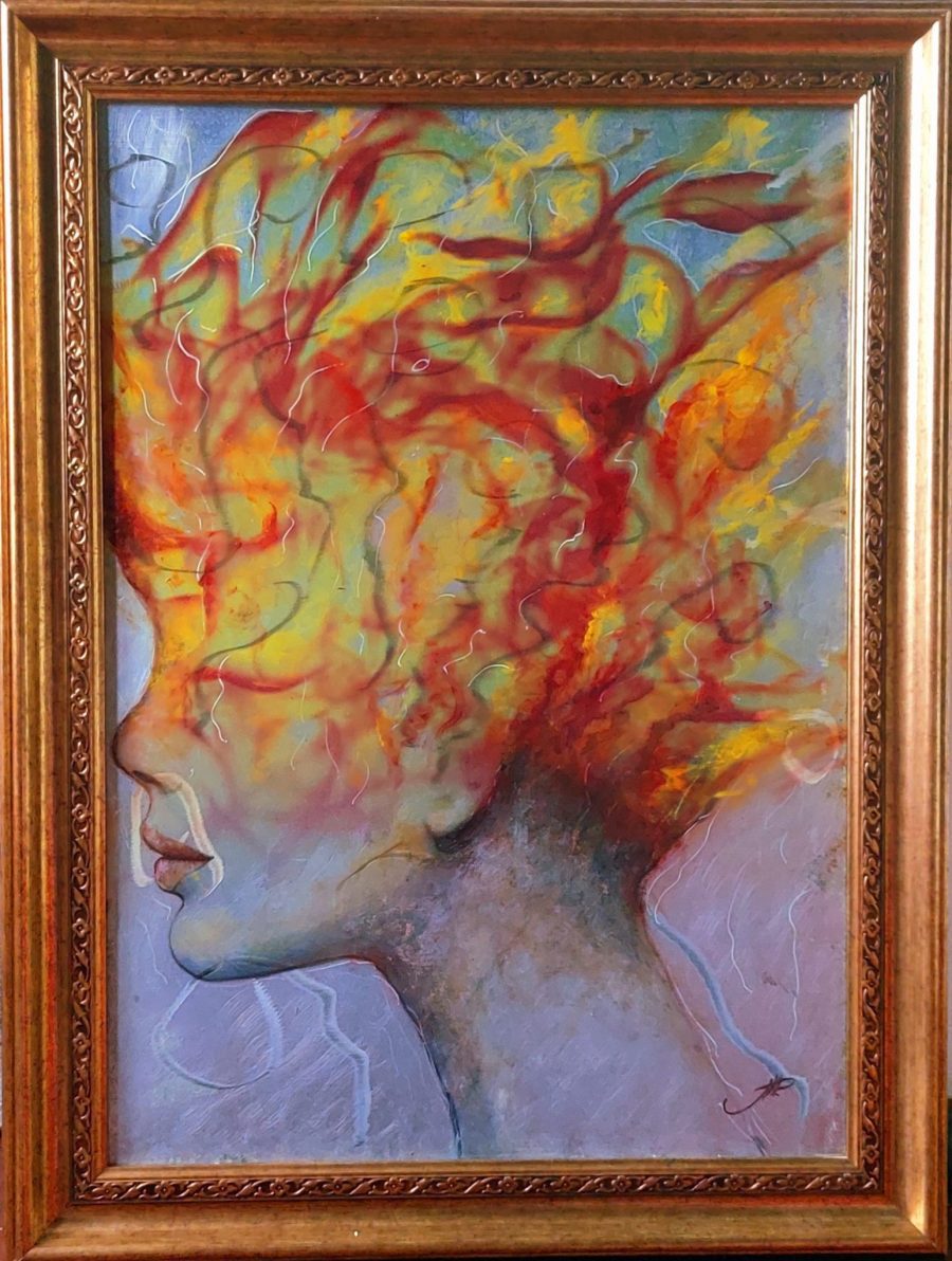 Оригинална картина "Огън" - Image 2