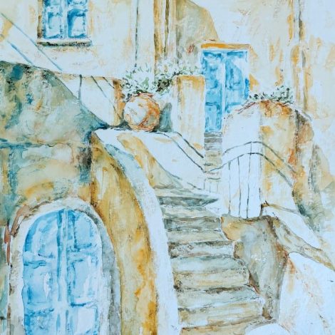 Original painting "Santorini"