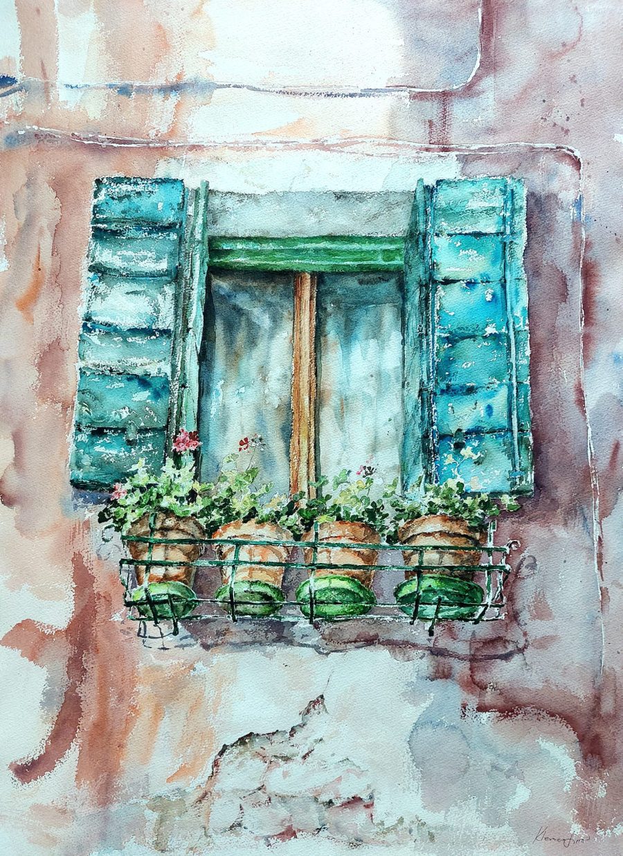 Original painting "Morning in Venice"