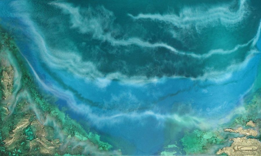Original painting "Blue VII"