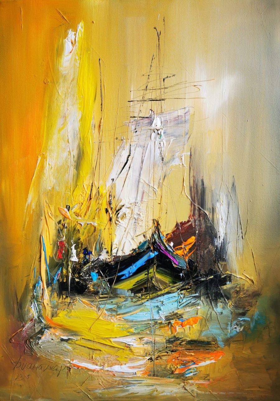 Original painting "Rush"