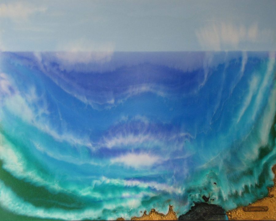 Original painting "Blue XI"