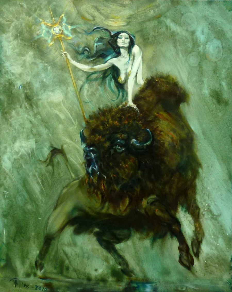 Original painting "Taurus"