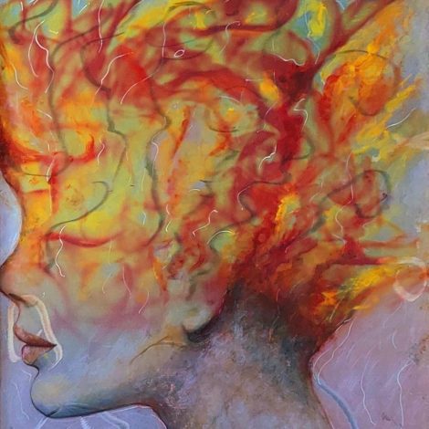 Original painting "Fire"