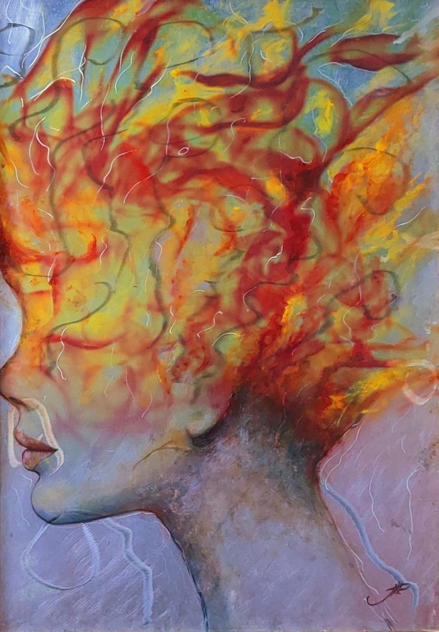 Original painting "Fire"