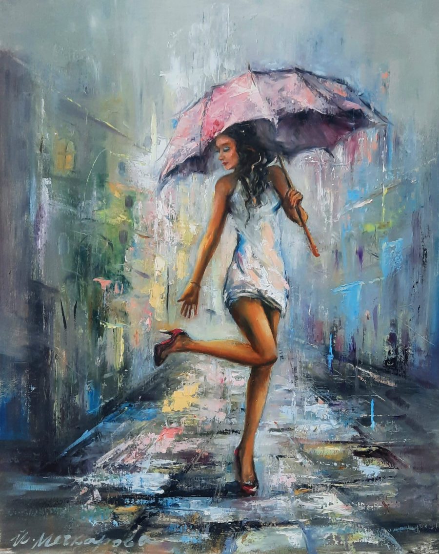 Original painting "On my way home"