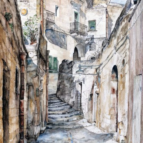 Original painting "Matera 2"