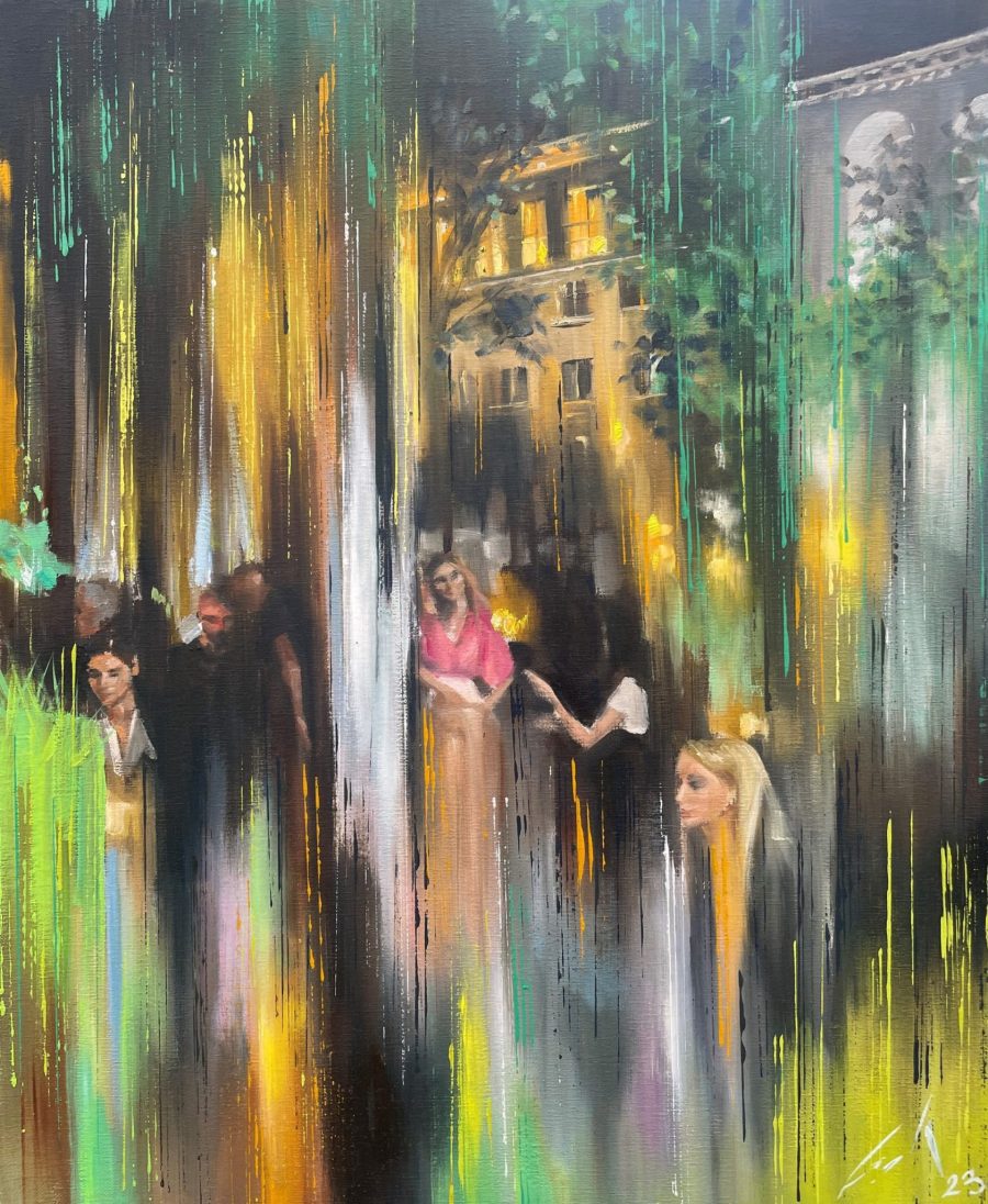 Original painting “Loading...Reality”