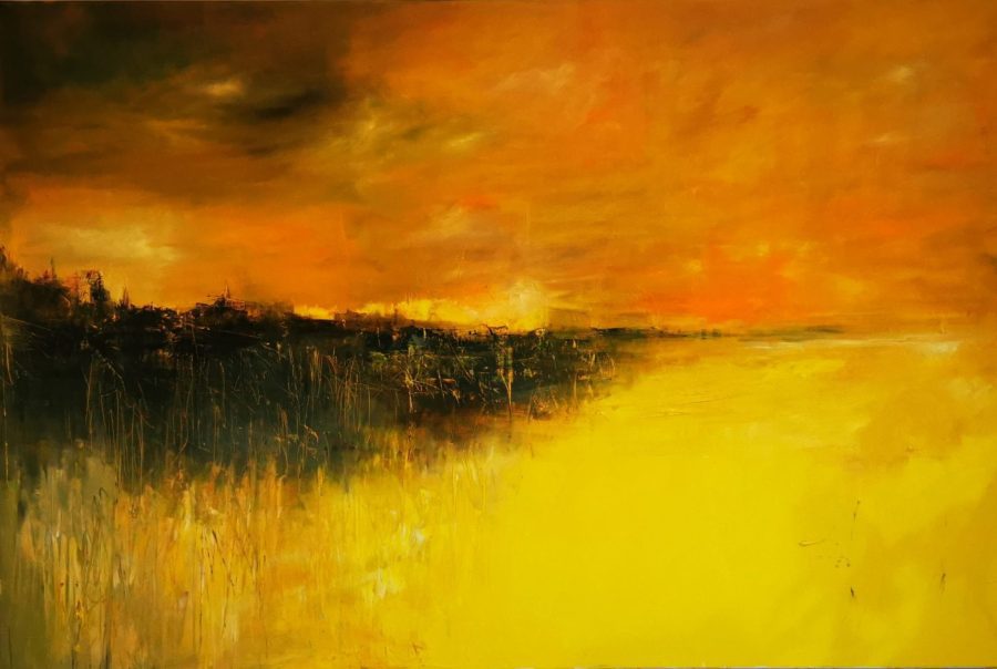 Original painting "Contemplation"