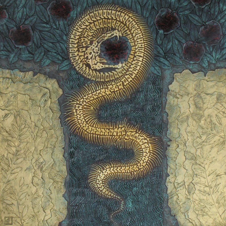 Original painting "60 million years BC."