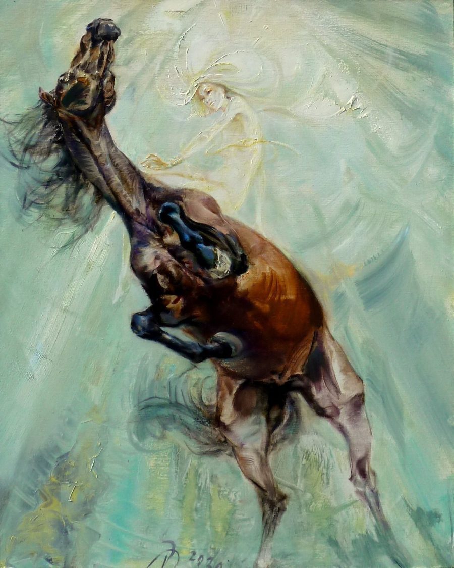 Original painting "Beauty of a savior"