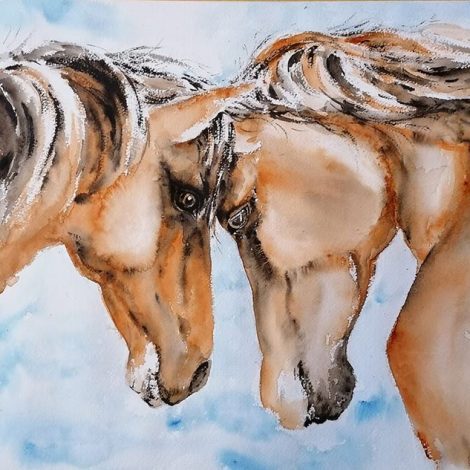 Original painting "Two"