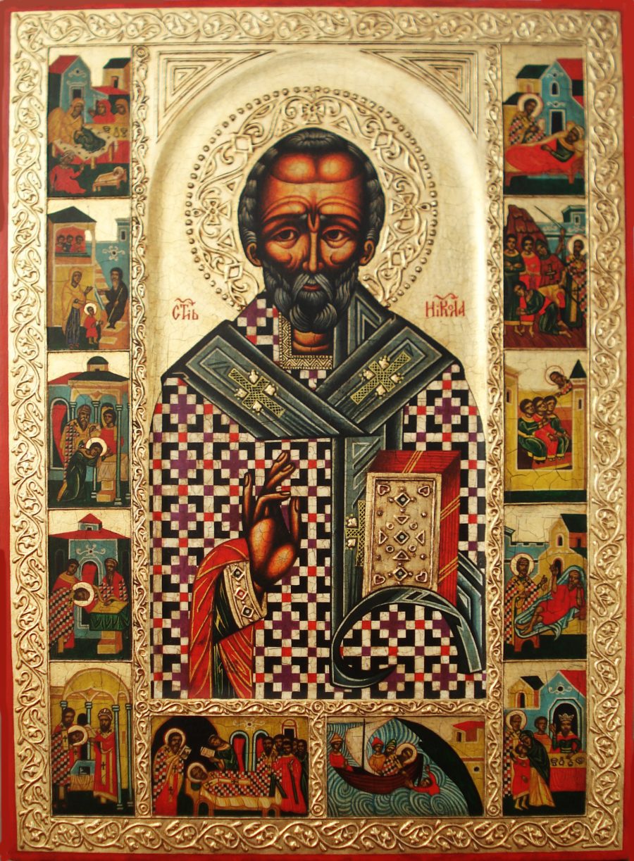 Автентична икона "Св. Никола"