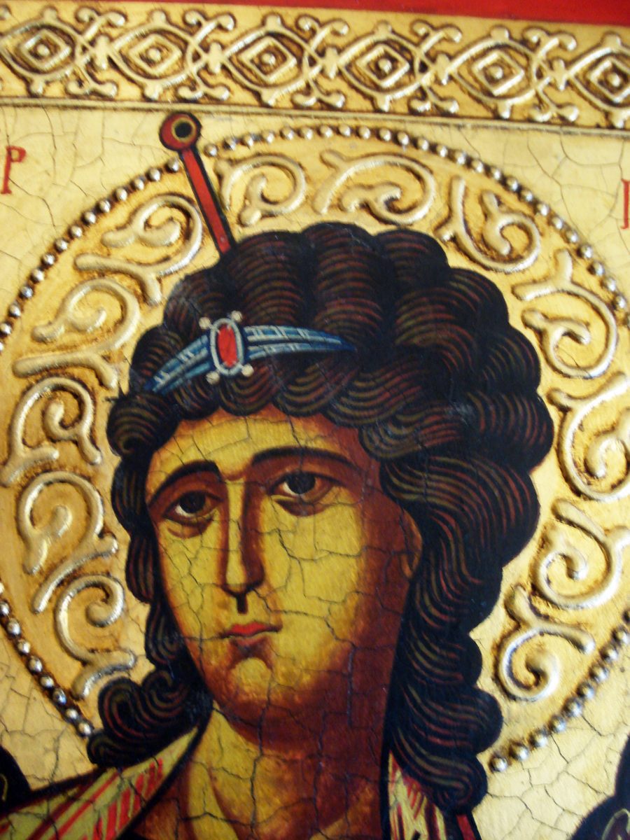 Авторска икона "Архангел Гавраил" - Image 3