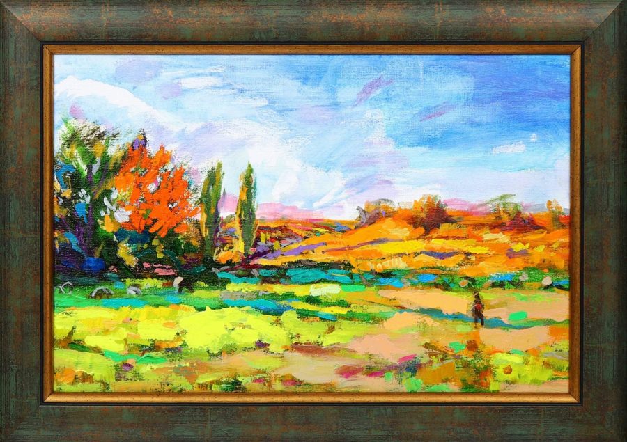 Original painting "On the field"