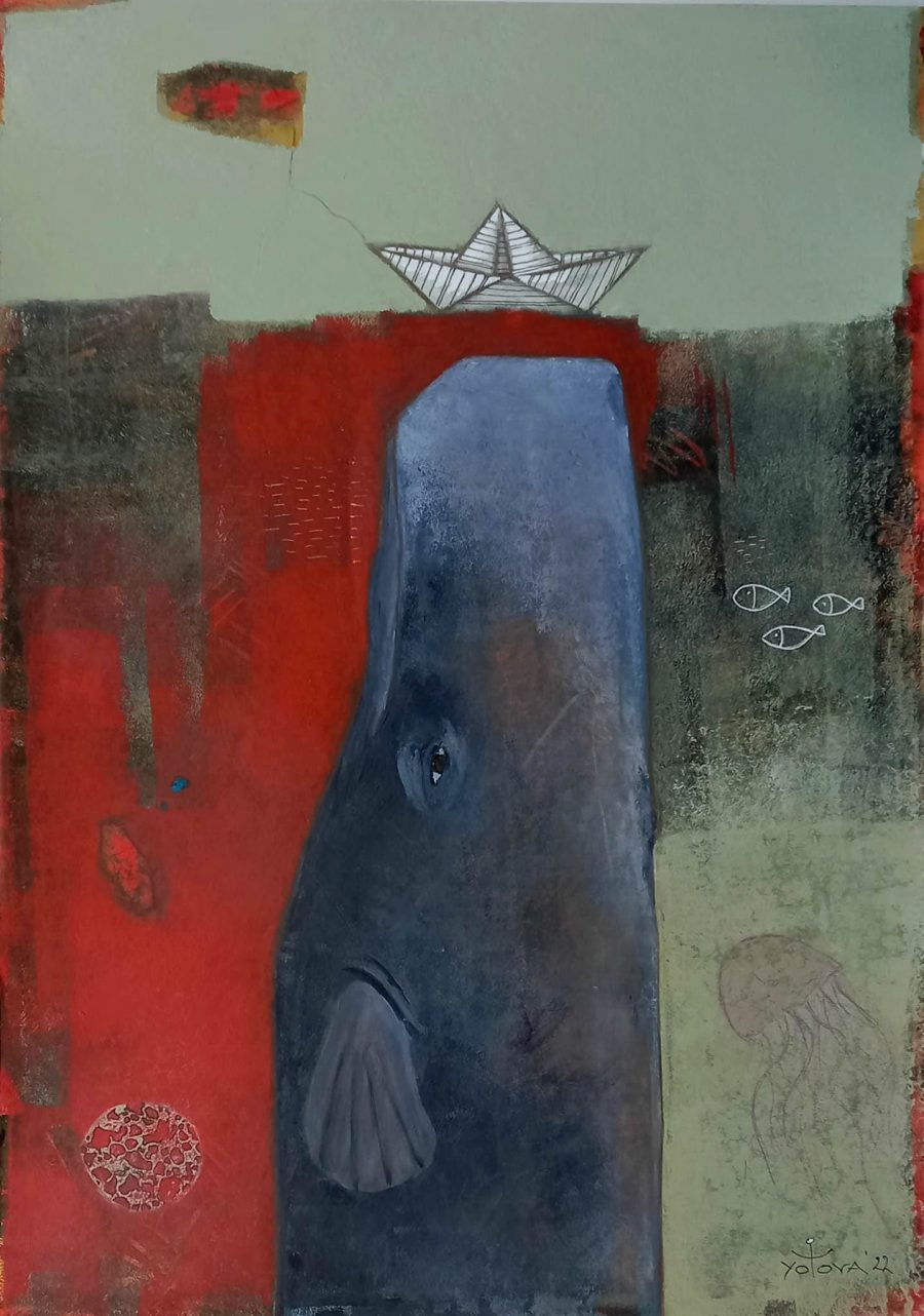 Original painting "The Untouchable"