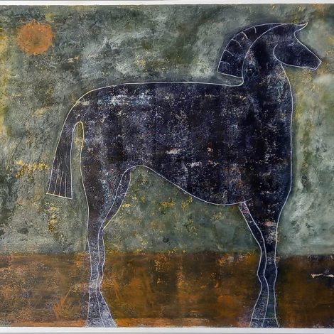 Original painting "Bucephalus"