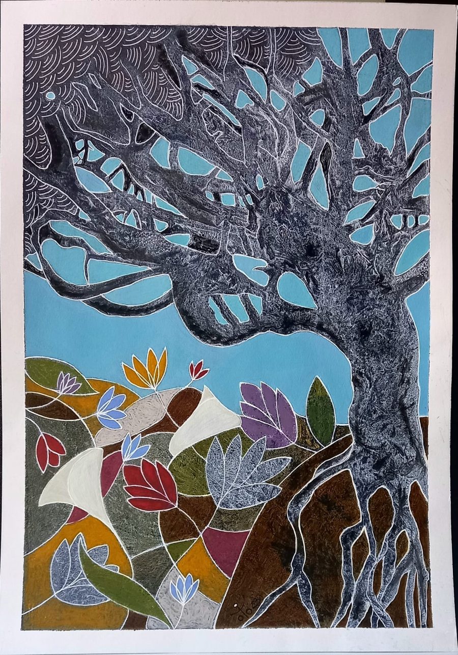 Original painting "Scent of Flowers"