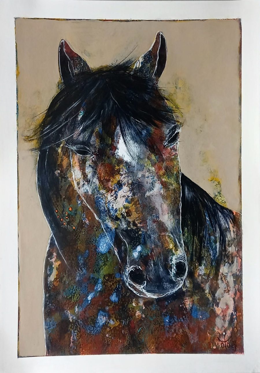 Original painting "Horse"