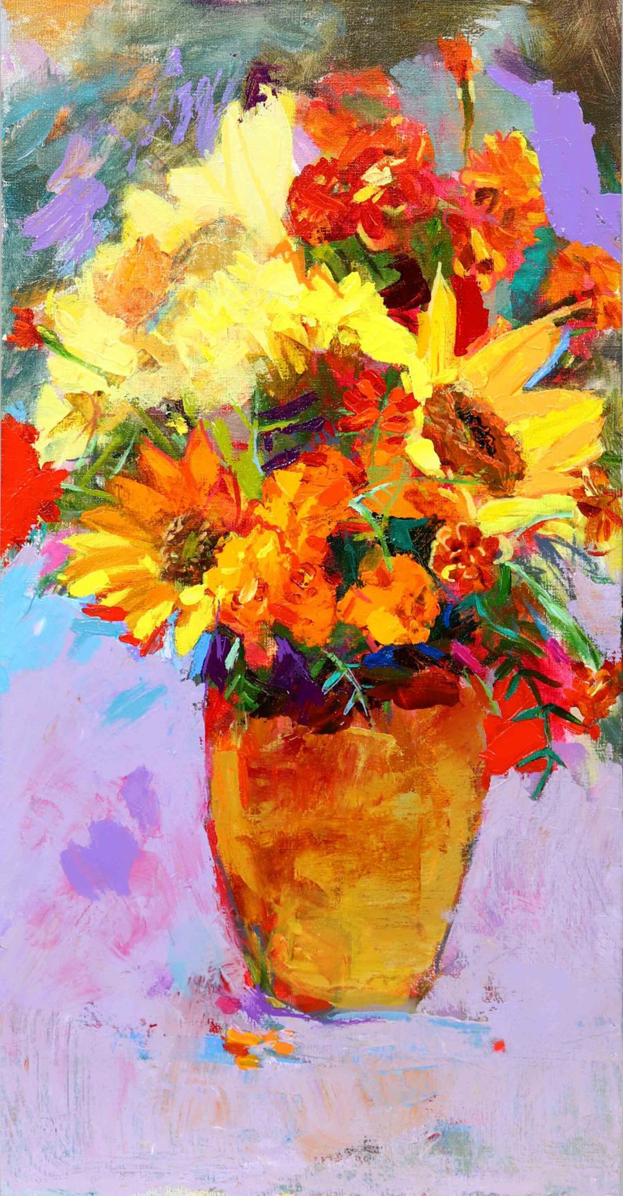 Original painting "Flowers"