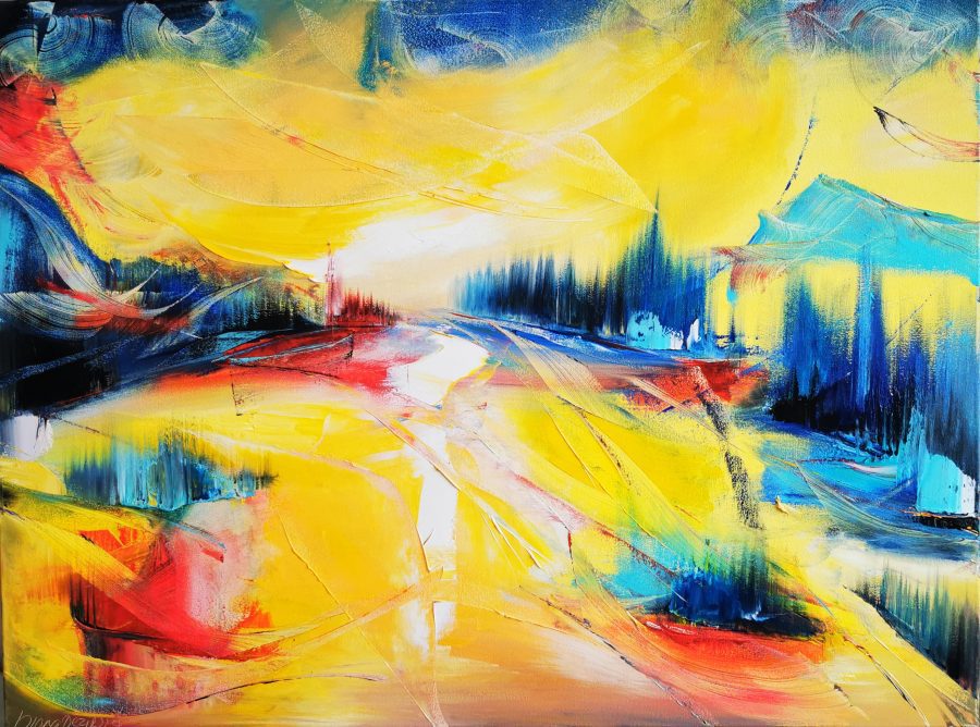 Original painting "Between the Worlds"