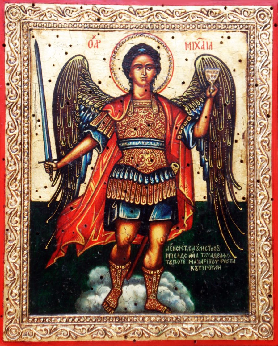 Authentic icon "Archangel Michael"