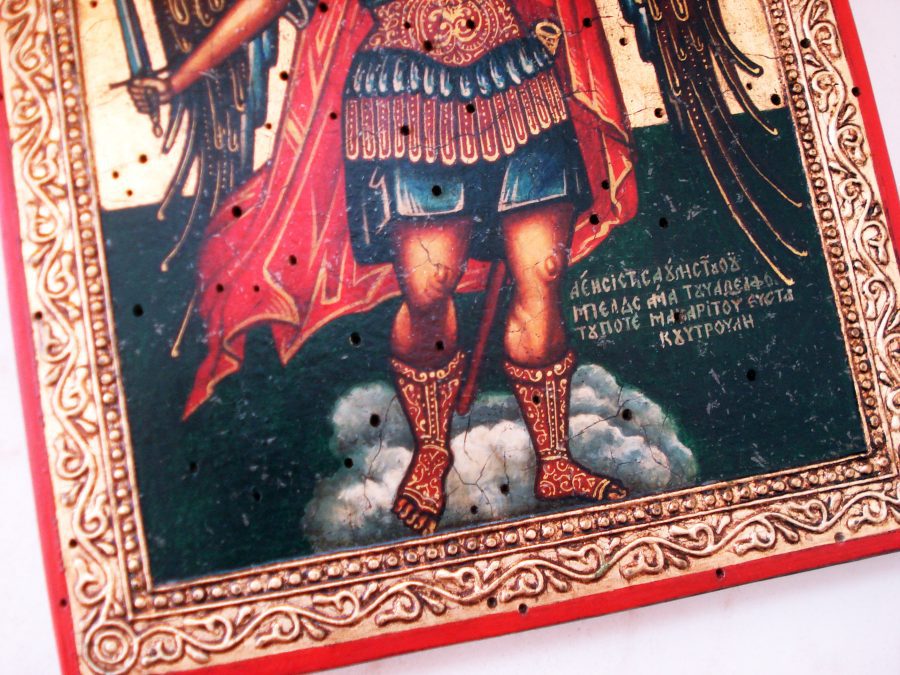 Автентична икона "Архангел Михаил" - Image 3