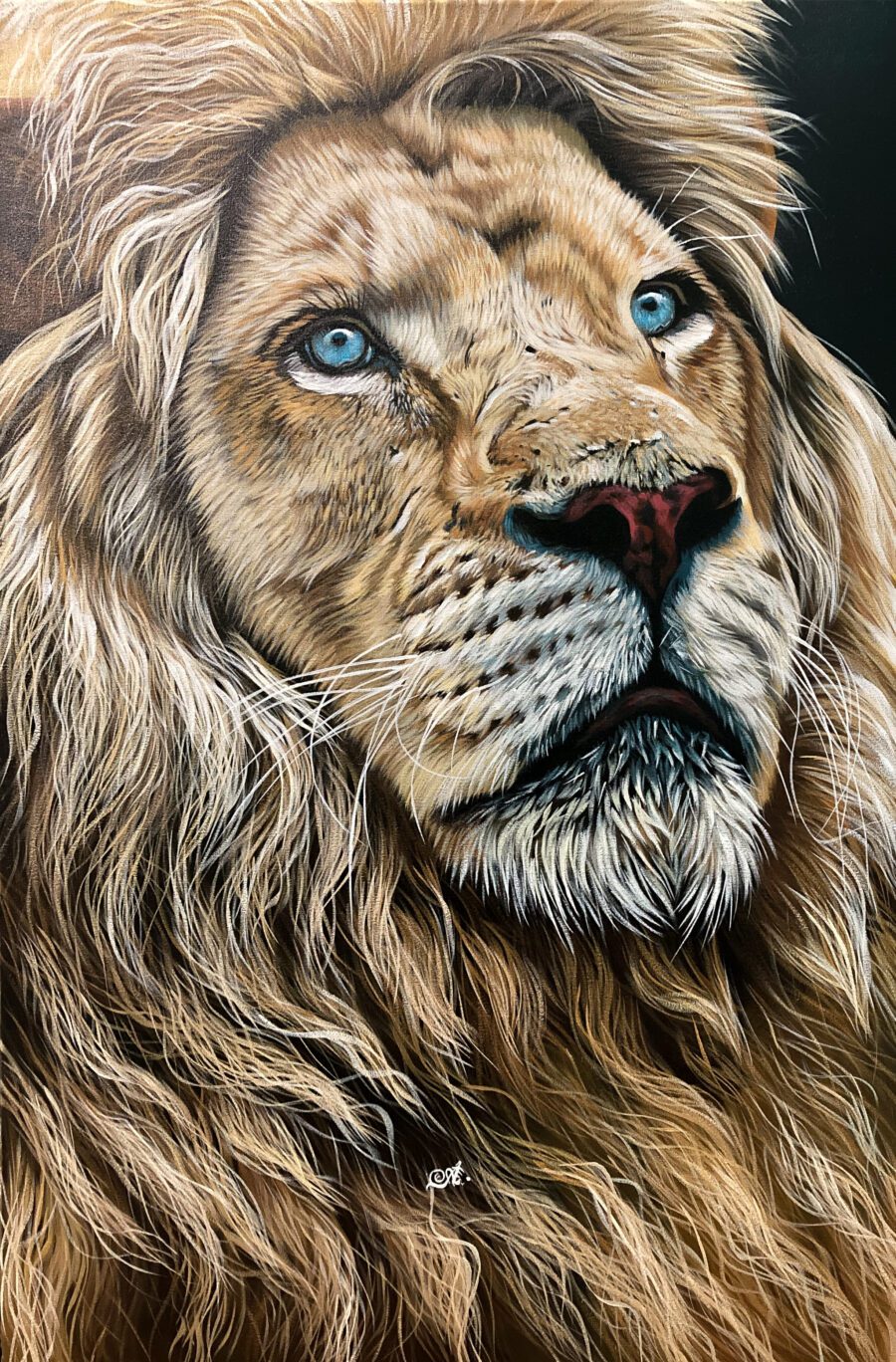 Original painting "Looking into..."