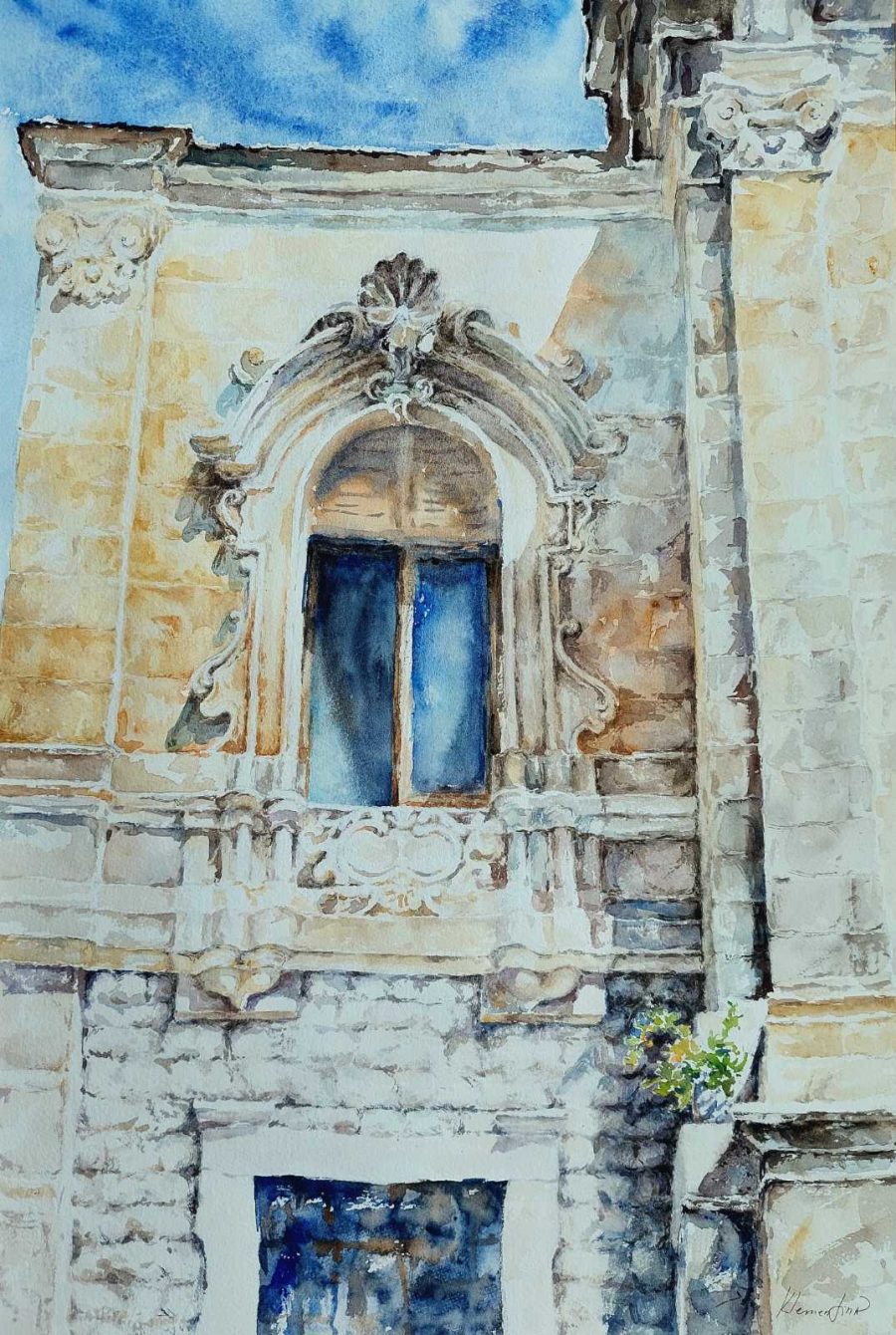 Original painting "Shine of Puglia"