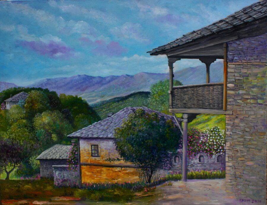 Original painting "Rhodope dream"