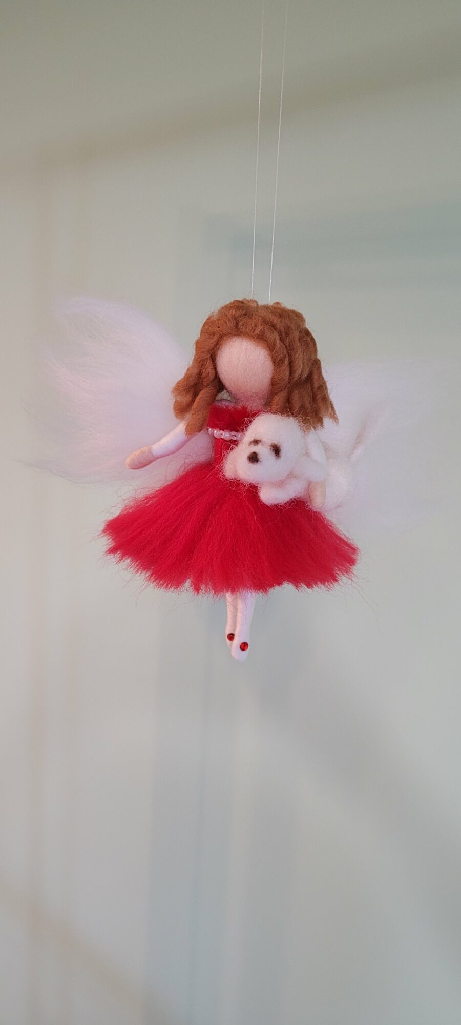 Friends wave angel