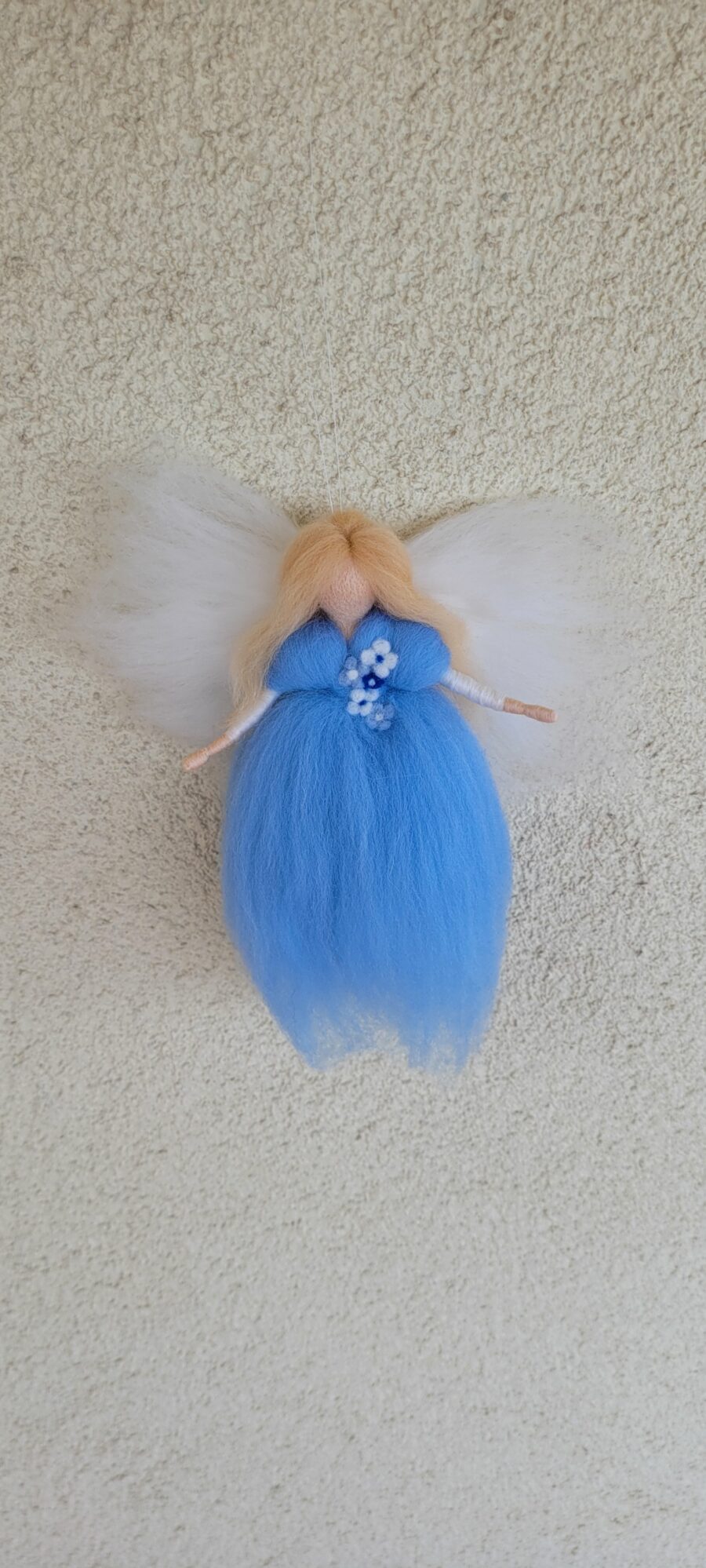 Blue Dream Wool Angel