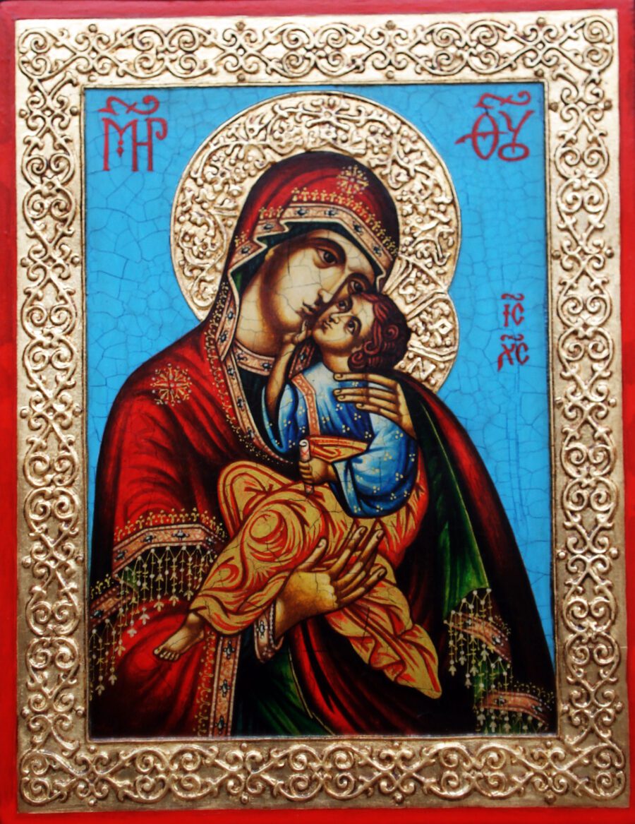 Authentic icon "St. "Mother of Humanity"