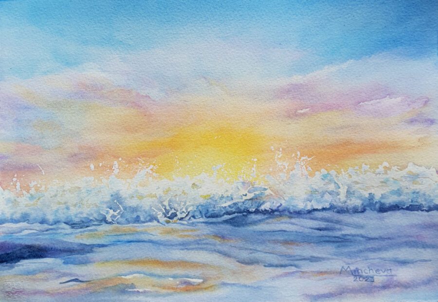 Original painting "Will you come?"