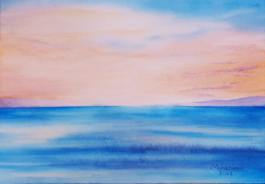 Original painting "Dawn"