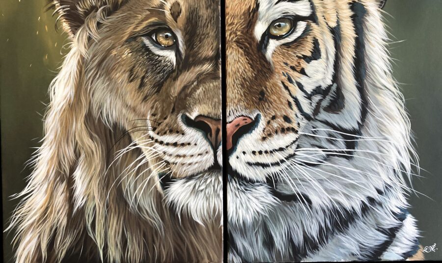 Original painting "Wild Harmony"